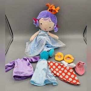 Manhattan Toys Princess Jellybean Gigi Plush Baby Doll Dress Up Clothes Toddler